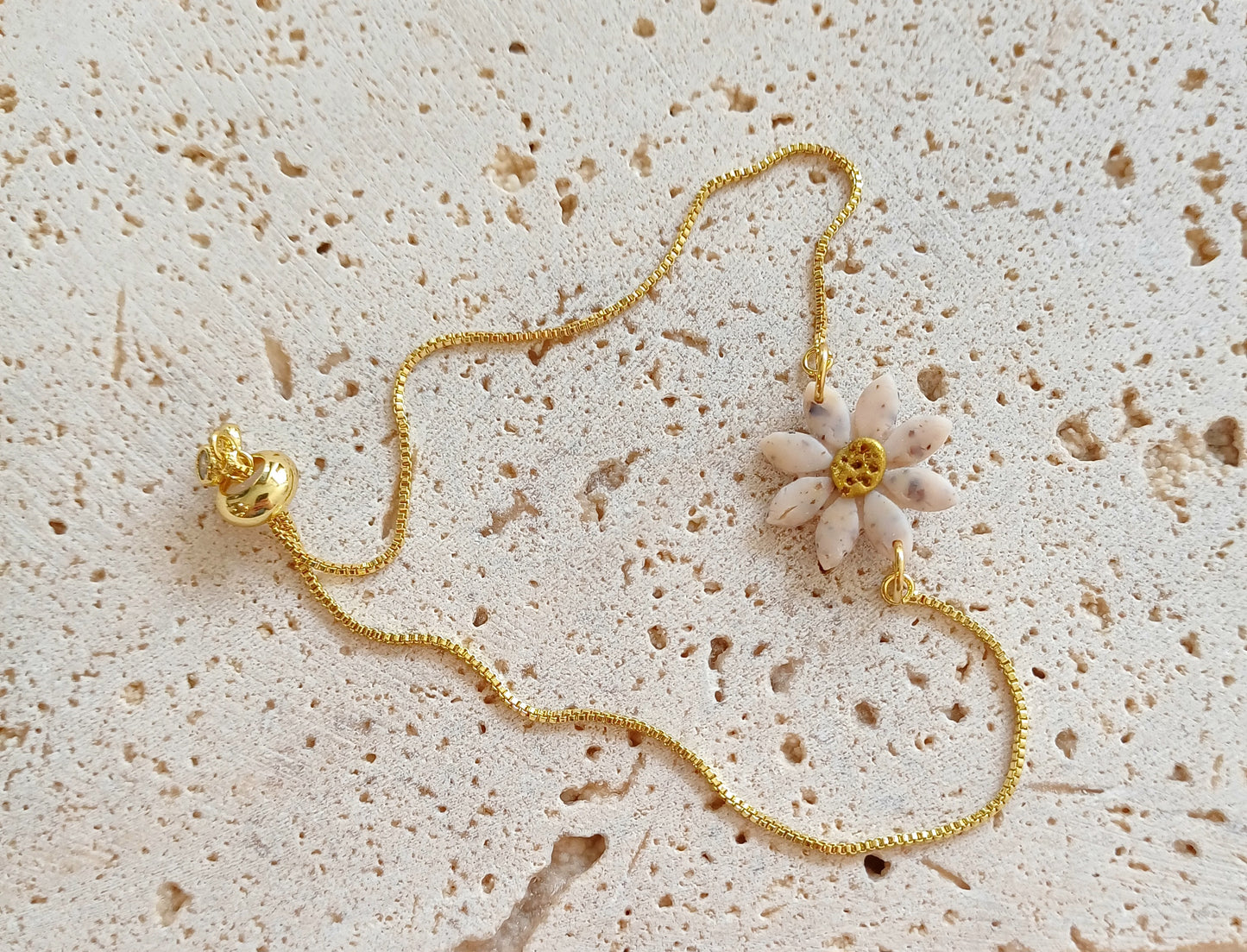 Armband bloem - Flowerpower