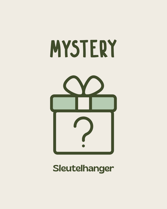 Mystery sleutelhanger - macrame