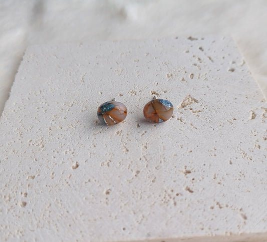 Earth - ovaal zilver