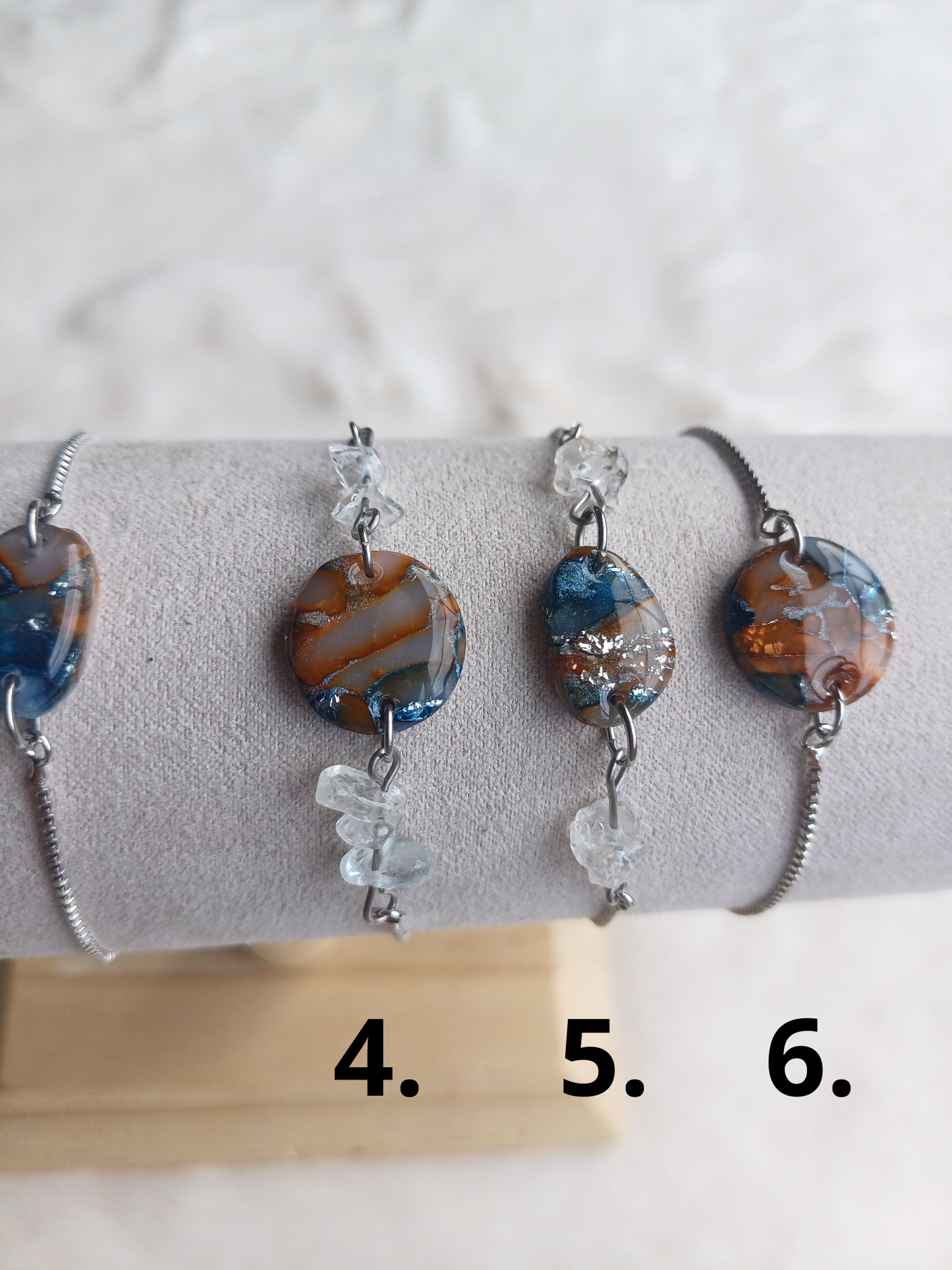 Earth - armbanden zilver